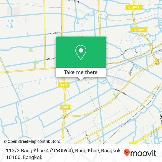 113 / 3 Bang Khae 4 (บางแค 4), Bang Khae, Bangkok 10160 map