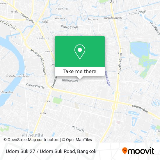 Udom Suk 27 / Udom Suk Road map
