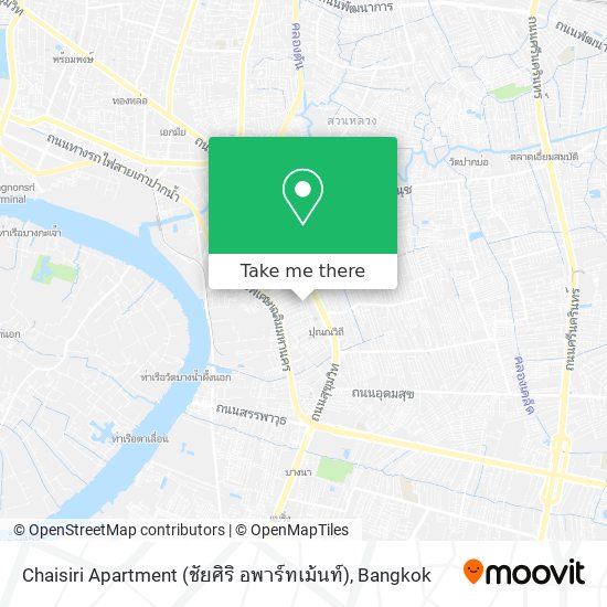 Chaisiri Apartment (ชัยศิริ อพาร์ทเม้นท์) map