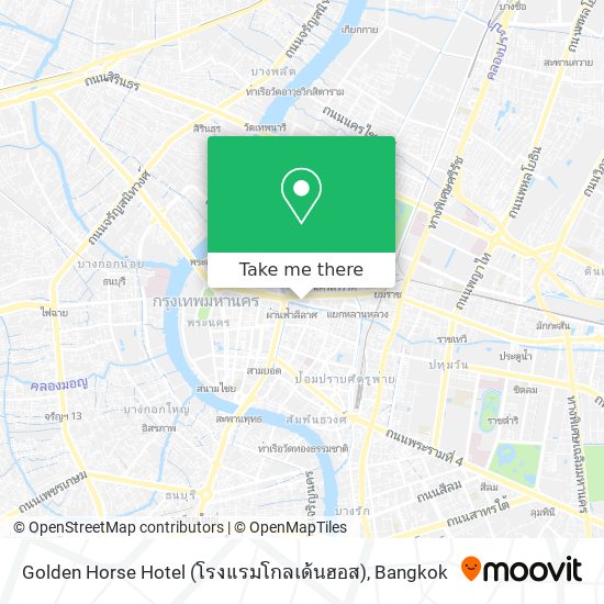 Golden Horse Hotel (โรงแรมโกลเด้นฮอส) map