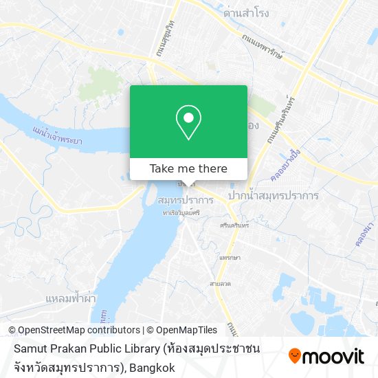 Samut Prakan Public Library (ห้องสมุดประชาชน จังหวัดสมุทรปราการ) map