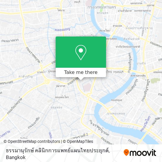 ธรรมานุรักษ์ คลินิกการแพทย์แผนไทยประยุกต์ map