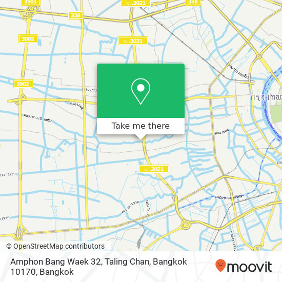 Amphon Bang Waek 32, Taling Chan, Bangkok 10170 map