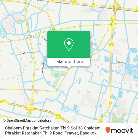 Chaloem Phrakiat Ratchakan Thi 9 Soi 38 Chaloem Phrakiat Ratchakan Thi 9 Road, Prawet, Bangkok 10250 map