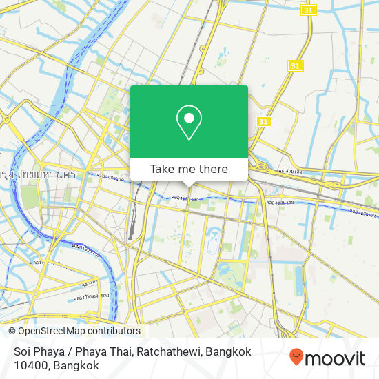 Soi Phaya / Phaya Thai, Ratchathewi, Bangkok 10400 map