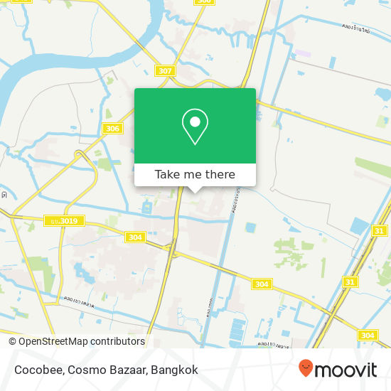Cocobee, Cosmo Bazaar map