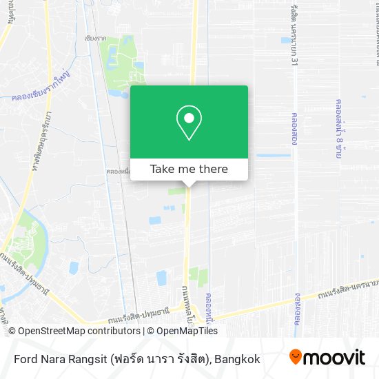 Ford Nara Rangsit (ฟอร์ด นารา รังสิต) map