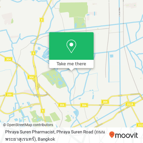 Phraya Suren Pharmacist, Phraya Suren Road (ถนนพระยาสุเรนทร์) map