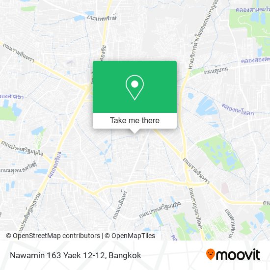 Nawamin 163 Yaek 12-12 map
