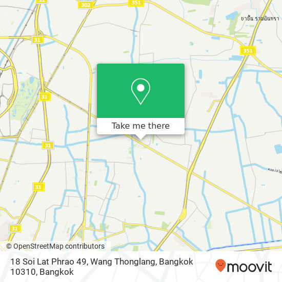 18 Soi Lat Phrao 49, Wang Thonglang, Bangkok 10310 map