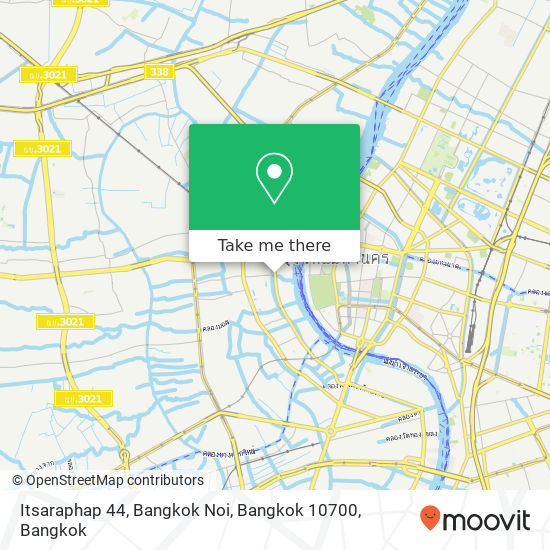 Itsaraphap 44, Bangkok Noi, Bangkok 10700 map