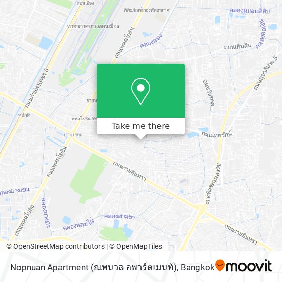 Nopnuan Apartment (ณพนวล อพาร์ตเมนท์) map