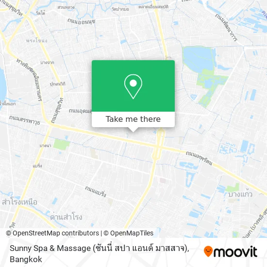 Sunny Spa & Massage (ซันนี่ สปา แอนด์ มาสสาจ) map