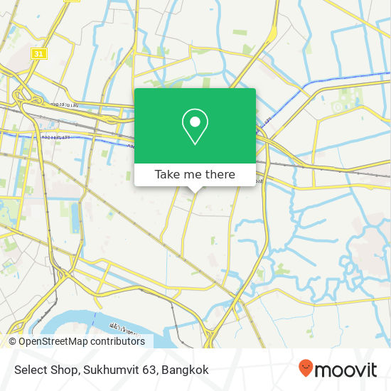 Select Shop, Sukhumvit 63 map