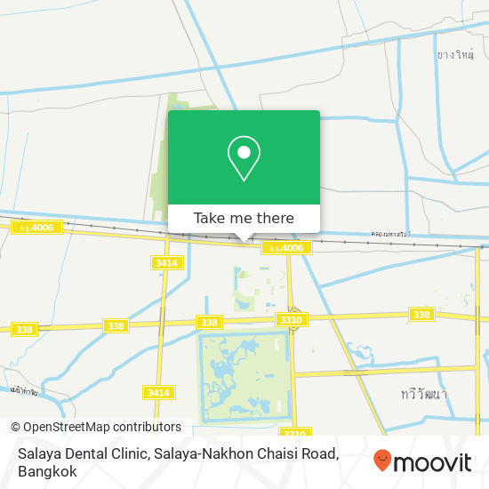 Salaya Dental Clinic, Salaya-Nakhon Chaisi Road map