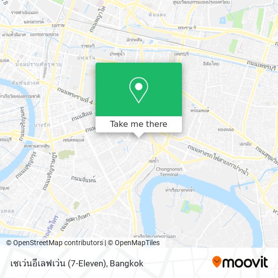 เซเว่นอีเลฟเว่น (7-Eleven) map