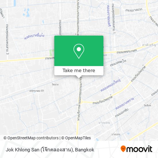Jok Khlong San (โจ๊กคลองสาน) map
