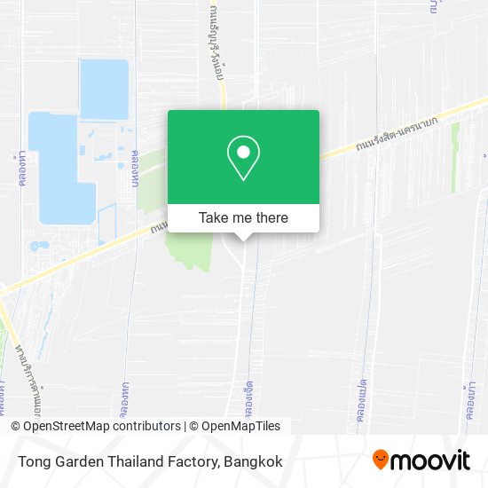 Tong Garden Thailand Factory map