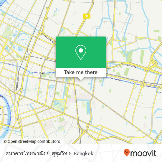 ธนาคารไทยพาณิชย์, สุขุมวิท 5 map