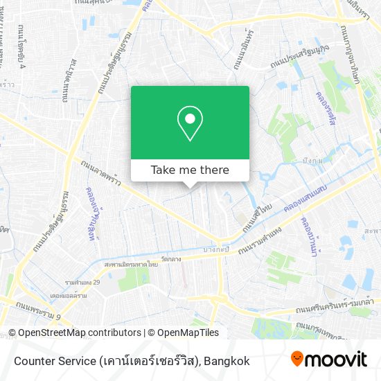 Counter Service (เคาน์เตอร์เซอร์วิส) map