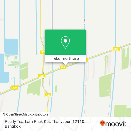 Pearly Tea, Lam Phak Kut, Thanyaburi 12110 map