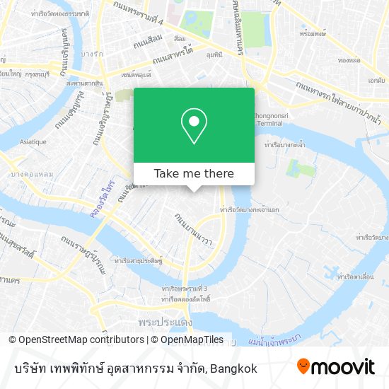 บริษัท เทพพิทักษ์ อุตสาหกรรม จำกัด map