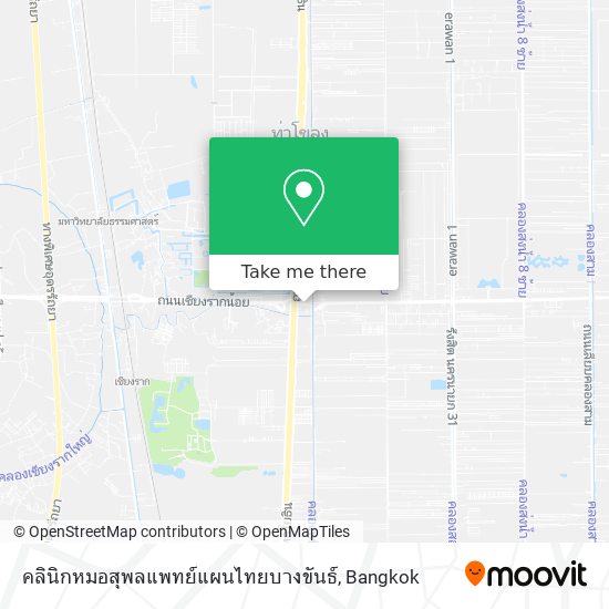 คลินิกหมอสุพลแพทย์แผนไทยบางขันธ์ map