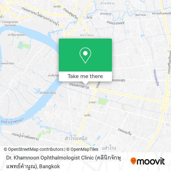 Dr. Khamnoon Ophthalmologist Clinic (คลินิกจักษุแพทย์คำนูณ) map