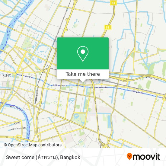 Sweet come (คำหวาน) map