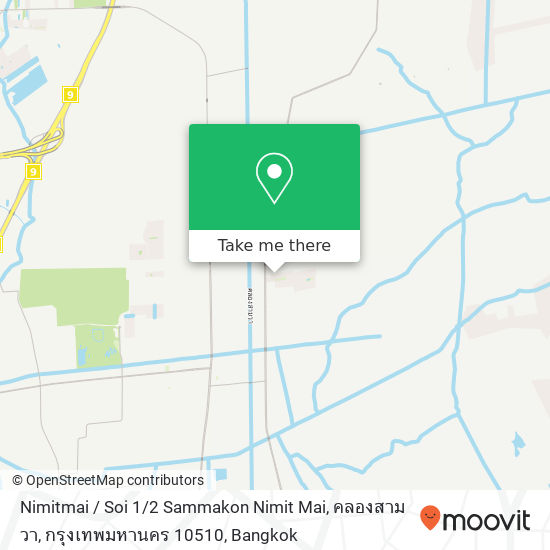 Nimitmai / Soi 1 / 2 Sammakon Nimit Mai, คลองสามวา, กรุงเทพมหานคร 10510 map