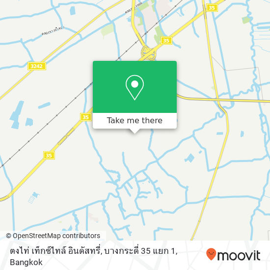 ตงไท่ เท็กซ์ไทล์ อินดัสทรี่, บางกระดี่ 35 แยก 1 map