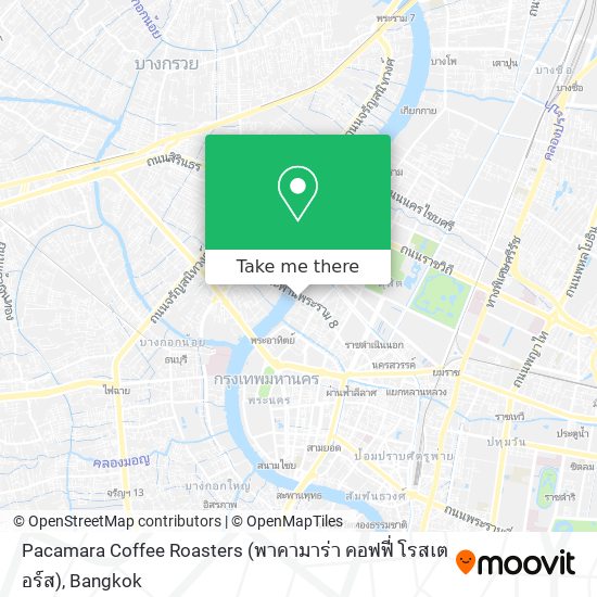 Pacamara Coffee Roasters (พาคามาร่า คอฟฟี่ โรสเตอร์ส) map
