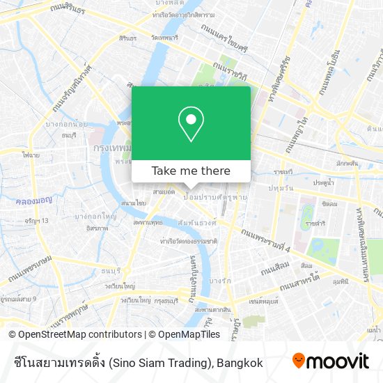 ซีโนสยามเทรดดิ้ง (Sino Siam Trading) map