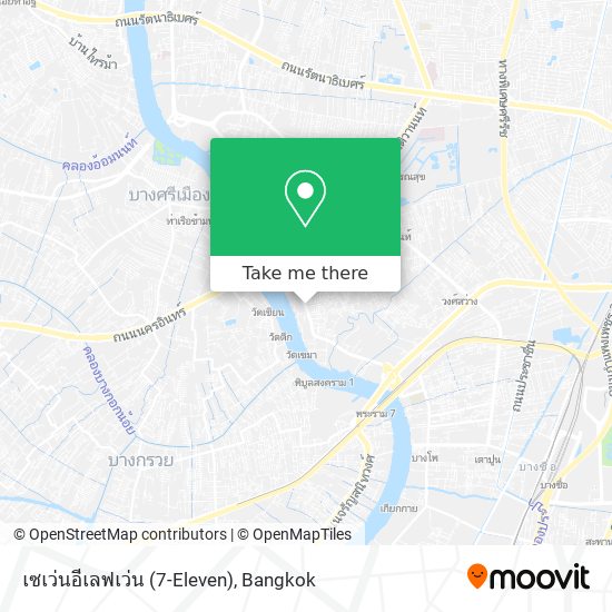 เซเว่นอีเลฟเว่น (7-Eleven) map