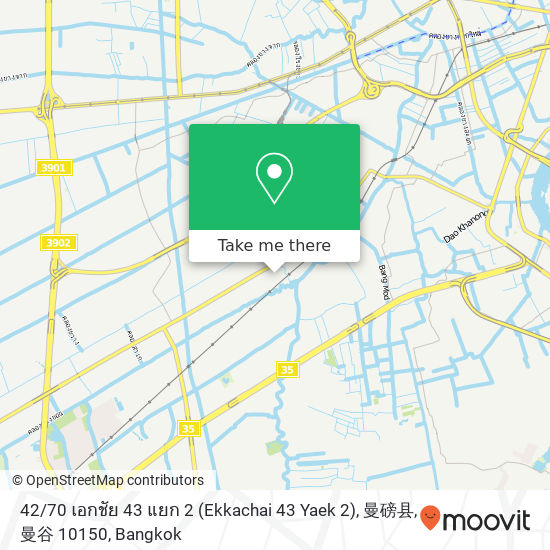 42 / 70 เอกชัย 43 แยก 2 (Ekkachai 43 Yaek 2), 曼磅县, 曼谷 10150 map