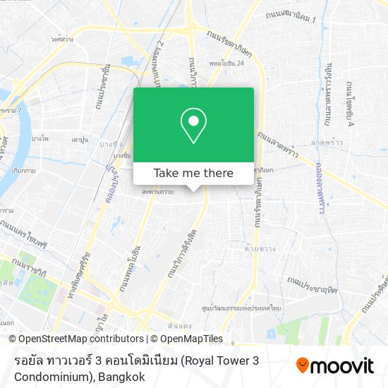 รอยัล ทาวเวอร์ 3 คอนโดมิเนียม (Royal Tower 3 Condominium) map