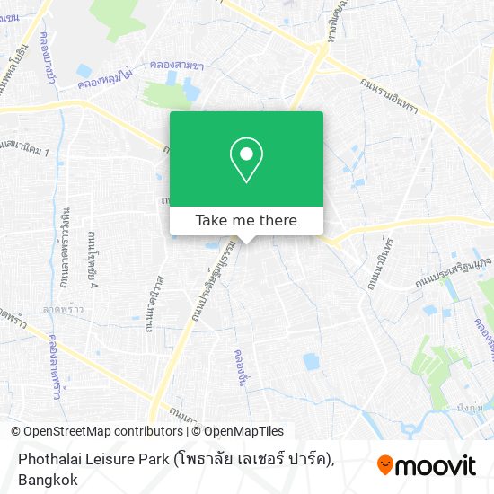 Phothalai Leisure Park (โพธาลัย เลเชอร์ ปาร์ค) map