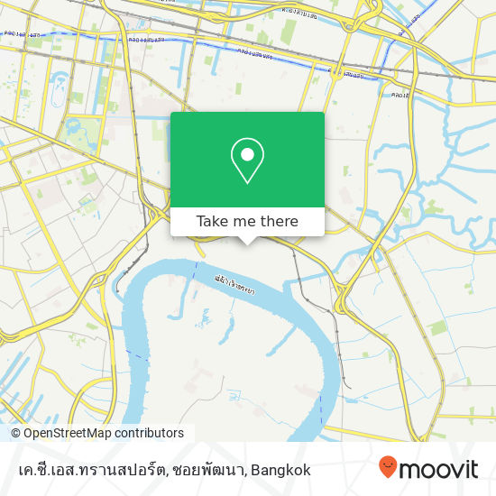 เค.ซี.เอส.ทรานสปอร์ต, ซอยพัฒนา map