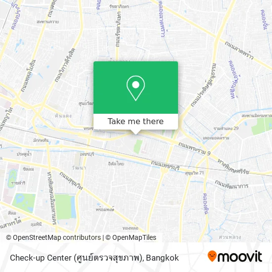 Check-up Center (ศูนย์ตรวจสุขภาพ) map
