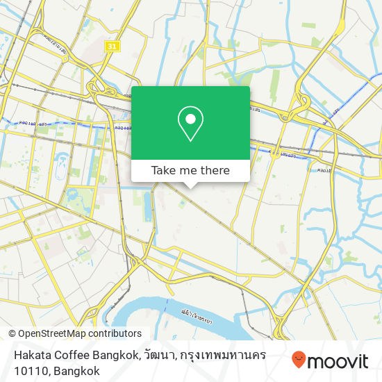 Hakata Coffee Bangkok, วัฒนา, กรุงเทพมหานคร 10110 map