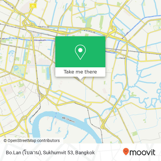 Bo.Lan (โบลาน), Sukhumvit 53 map