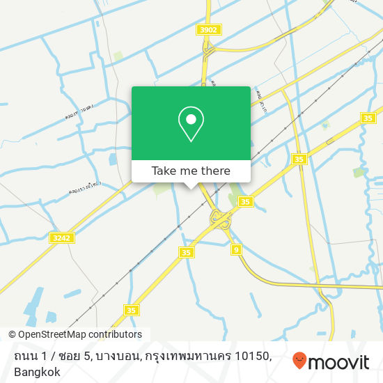 ถนน 1 / ซอย 5, บางบอน, กรุงเทพมหานคร 10150 map