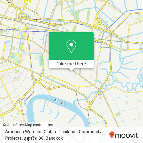 American Women's Club of Thailand - Community Projects, สุขุมวิท 38 map