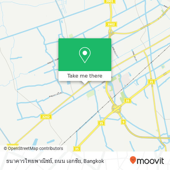 ธนาคารไทยพาณิชย์, ถนน เอกชัย map