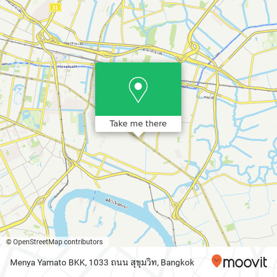 Menya Yamato BKK, 1033 ถนน สุขุมวิท map