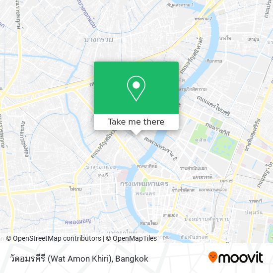 วัดอมรคีรี (Wat Amon Khiri) map