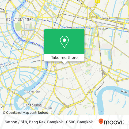 Sathon / Si 9, Bang Rak, Bangkok 10500 map