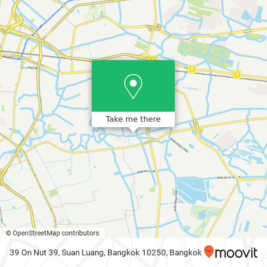 39 On Nut 39, Suan Luang, Bangkok 10250 map