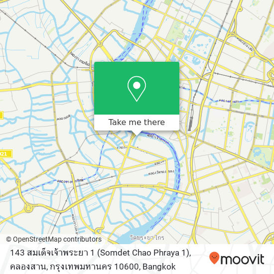 143 สมเด็จเจ้าพระยา 1 (Somdet Chao Phraya 1), คลองสาน, กรุงเทพมหานคร 10600 map