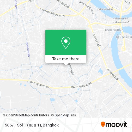 586/1 Soi 1 (ซอย 1) map